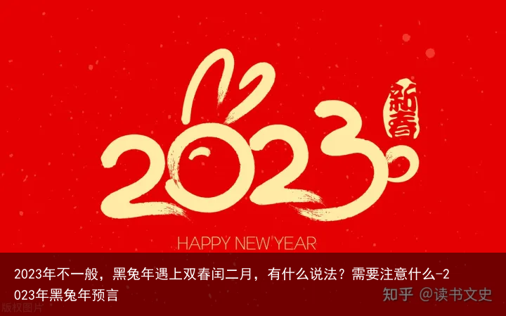 2023年不一般,黑兔年遇上双春闰二月,有什么说法?需要注意什么-2023年黑兔年预言