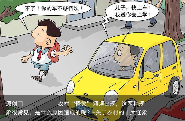 农村“怪象”频频出现,这两种现象很常见,是什么原因造成的呢?