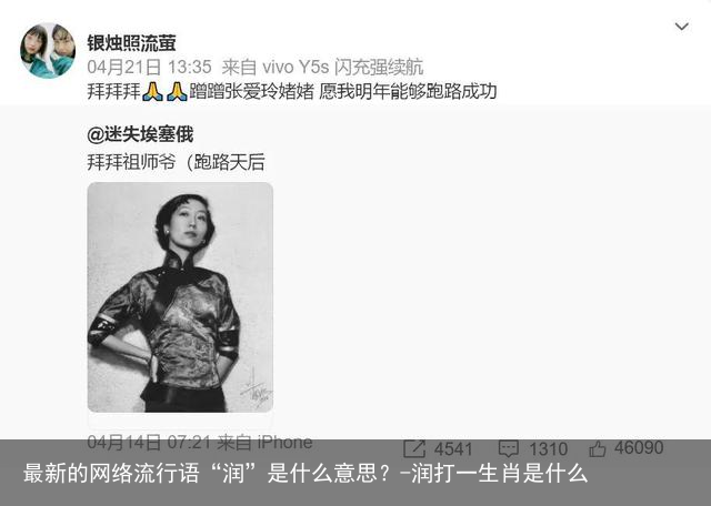 最新的网络流行语“润”是什么意思?-润打一生肖是什么