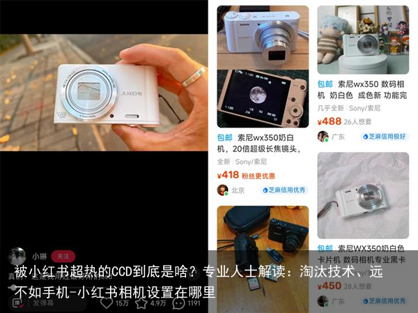 被小红书超热的CCD到底是啥?专业人士解读:淘汰技术、远不如手机-小红书相机设置在哪里