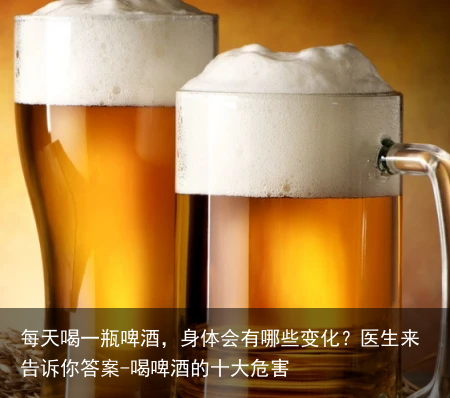 每天喝一瓶啤酒,身体会有哪些变化?医生来告诉你答案-喝啤酒的十大危害