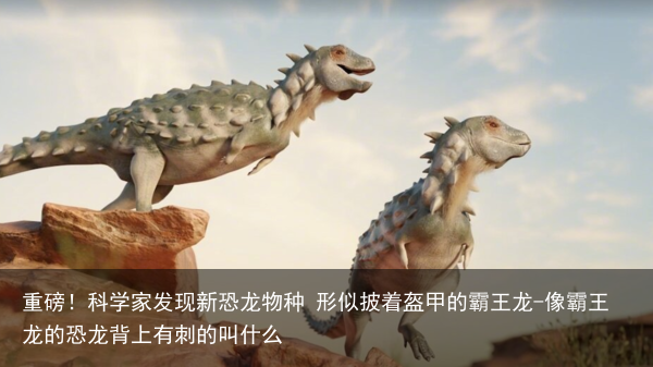 重磅!科学家发现新恐龙物种 形似披着盔甲的霸王龙-像霸王龙的恐龙背上有刺的叫什么