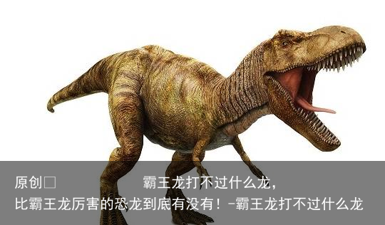 霸王龙打不过什么龙,比霸王龙厉害的恐龙到底有没有!-霸王龙打不过什么龙