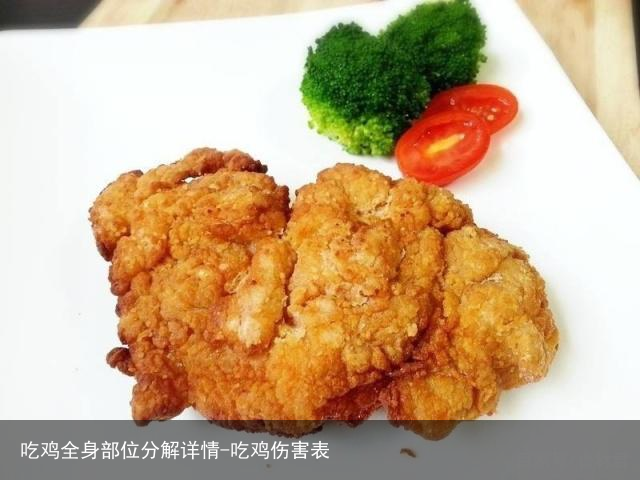吃鸡全身部位分解详情-吃鸡伤害表