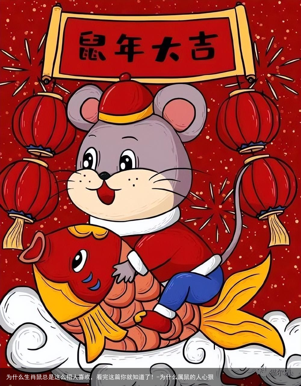 为什么生肖鼠总是这么招人喜欢,看完这篇你就知道了!-为什么属鼠的人心狠
