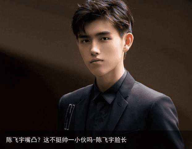 陈飞宇嘴凸?这不挺帅一小伙吗-陈飞宇脸长