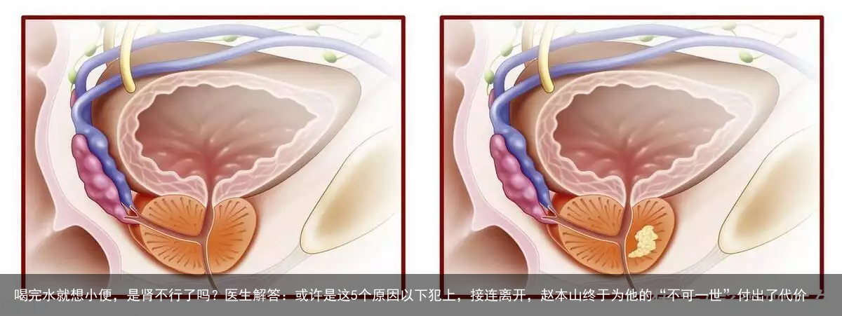 喝完水就想小便,是肾不行了吗?医生解答:或许是这5个原因