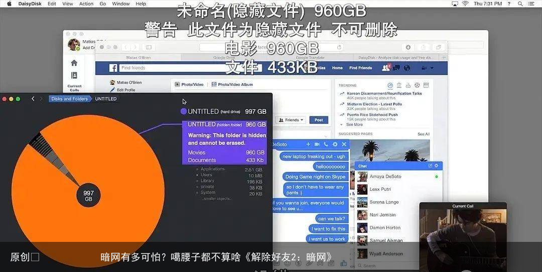 暗网有多可怕?噶腰子都不算啥《解除好友2:暗网》