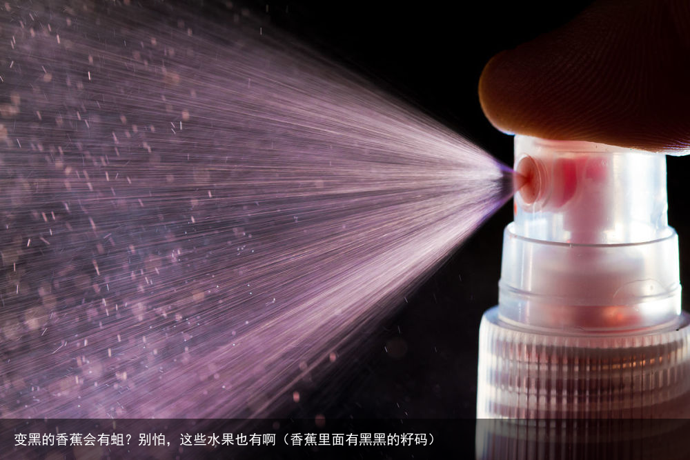 变黑的香蕉会有蛆?别怕,这些水果也有啊(香蕉里面有黑黑的籽码)