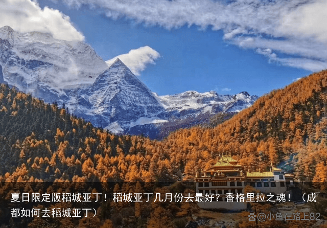 夏日限定版稻城亚丁!稻城亚丁几月份去最好?香格里拉之魂!(成都如何去稻城亚丁)