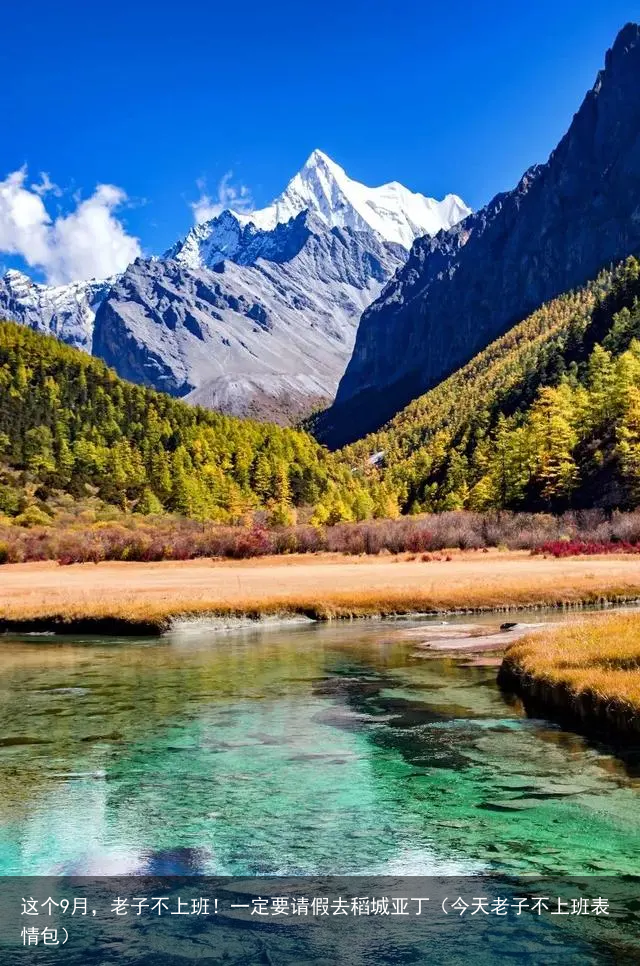 这个9月,老子不上班!一定要请假去稻城亚丁(今天老子不上班表情包)