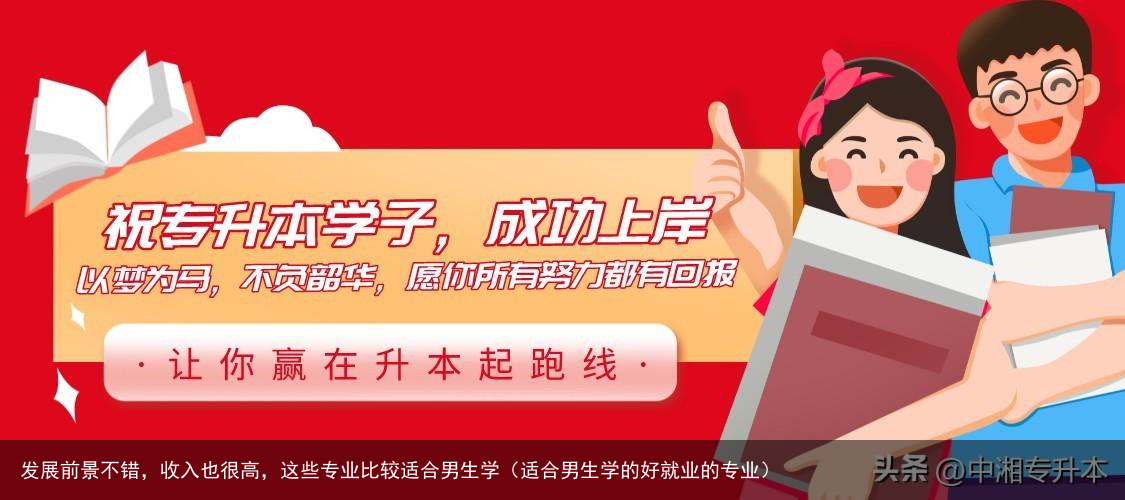 发展前景不错,收入也很高,这些专业比较适合男生学(适合男生学的好就业的专业)