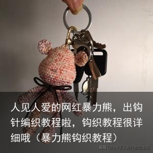 人见人爱的网红暴力熊,出钩针编织教程啦,钩织教程很详细哦(暴力熊钩织教程)