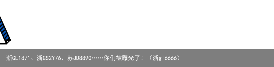 浙GL1871、浙GS2Y76、苏JD8890……你们被曝光了!(浙gl6666)