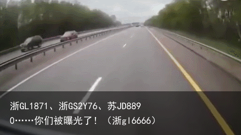 浙GL1871、浙GS2Y76、苏JD8890……你们被曝光了!(浙gl6666)