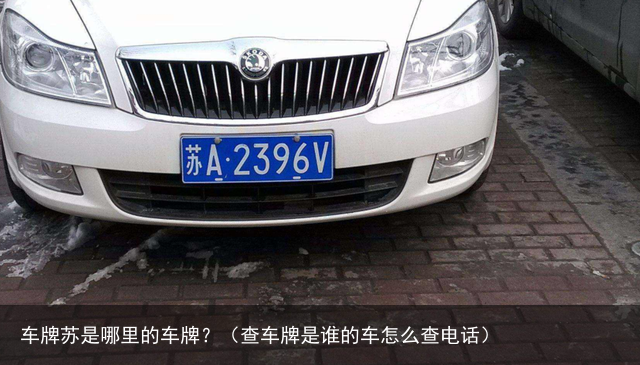 车牌苏是哪里的车牌?(查车牌是谁的车怎么查电话)
