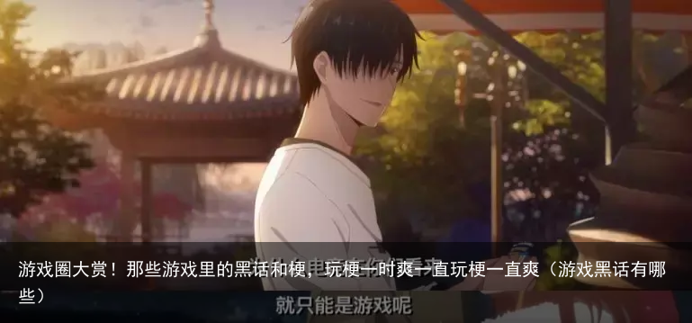 游戏圈大赏!那些游戏里的黑话和梗,玩梗一时爽一直玩梗一直爽(游戏黑话有哪些)