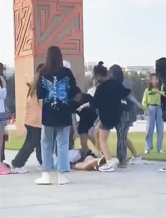 邢台沙河一15岁女孩在公园内被多人殴打 警方发布通报:系网聊发生口角,已介入调查(邢台沙河市公园)