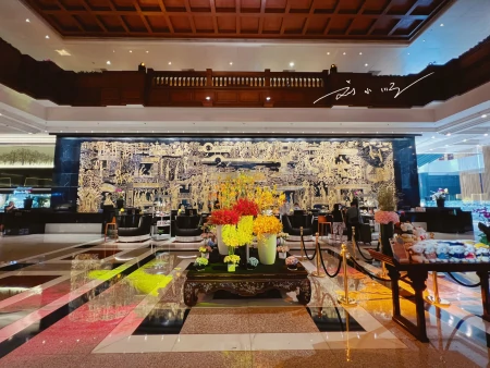 实拍“广州花园酒店”,中国三大白金五星级酒店之一,你来过吗?(广州花园酒店几星级)