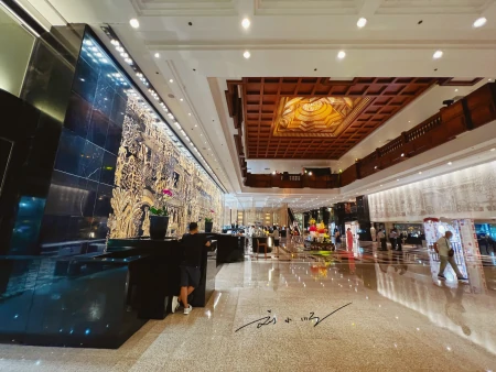 实拍“广州花园酒店”,中国三大白金五星级酒店之一,你来过吗?(广州花园酒店几星级)