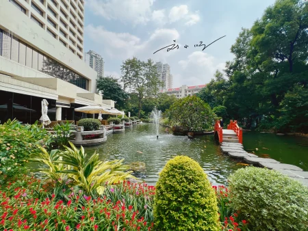 实拍“广州花园酒店”,中国三大白金五星级酒店之一,你来过吗?(广州花园酒店几星级)