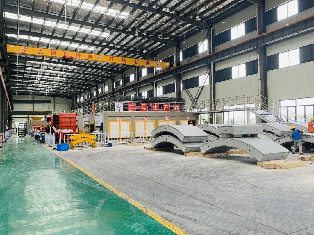 安徽省最大的管片预制厂,工程人也能享受到在公司的环境(安徽预制板厂)