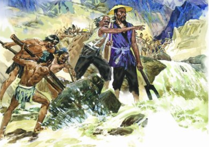 大禹治水究竟是治哪里的水?是黄河还是长江?考古证据揭示真相(大禹治水的主要内容)