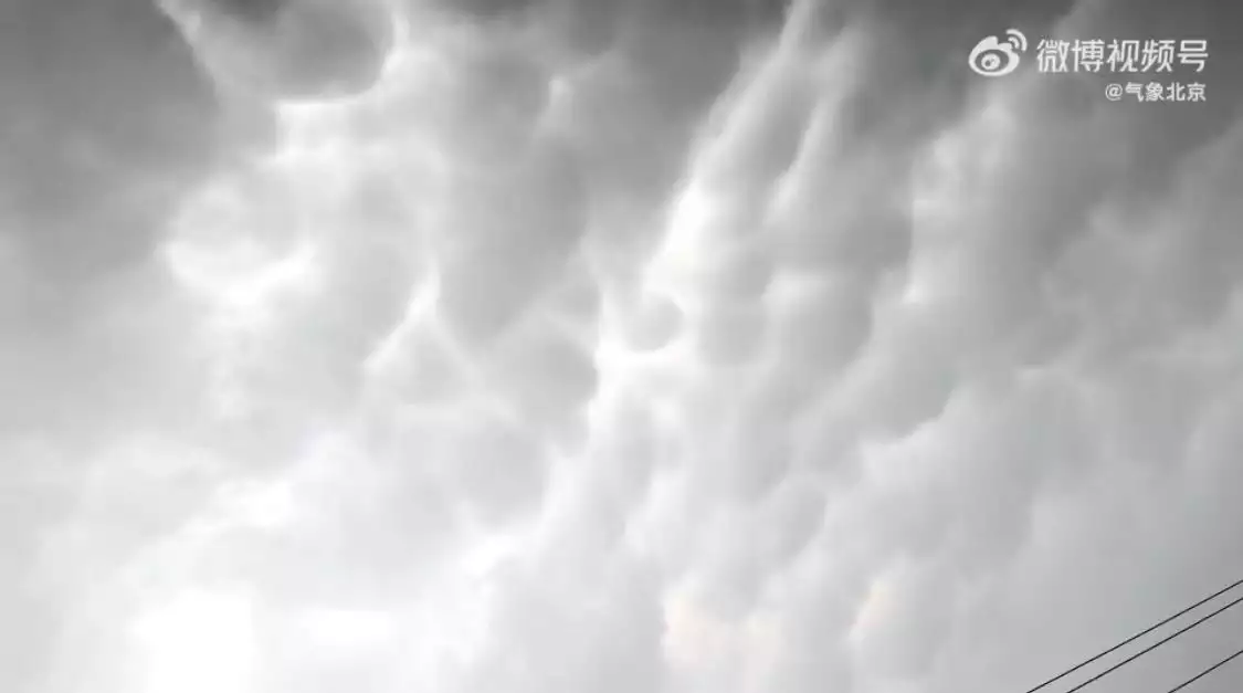 乳状云+双彩虹+晚霞!今天京城天空奇观美景轮番登场