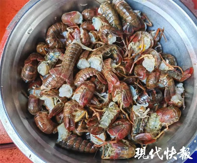 最低15元一斤,小龙虾价格近“腰斩”