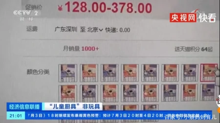 “儿童厨具”非玩具,被央视曝光暗藏隐患,儿童安全不容忽视!-儿童玩具厨具图片大全