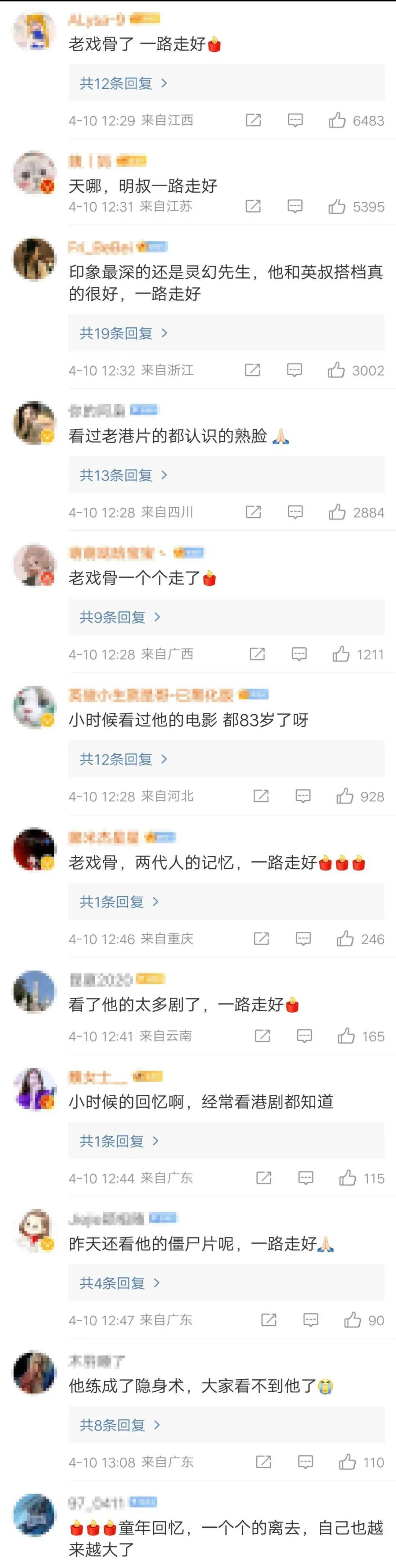 知名香港演员去世!他是许多人的童年回忆(香港演员 逝世)