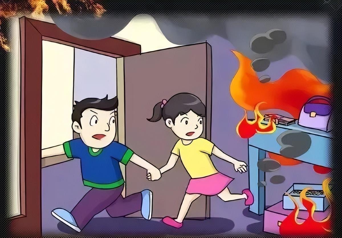 火海中,妈妈将两个孩子扔下楼,自己却不幸身亡(母亲火海救出五个儿女的小说)