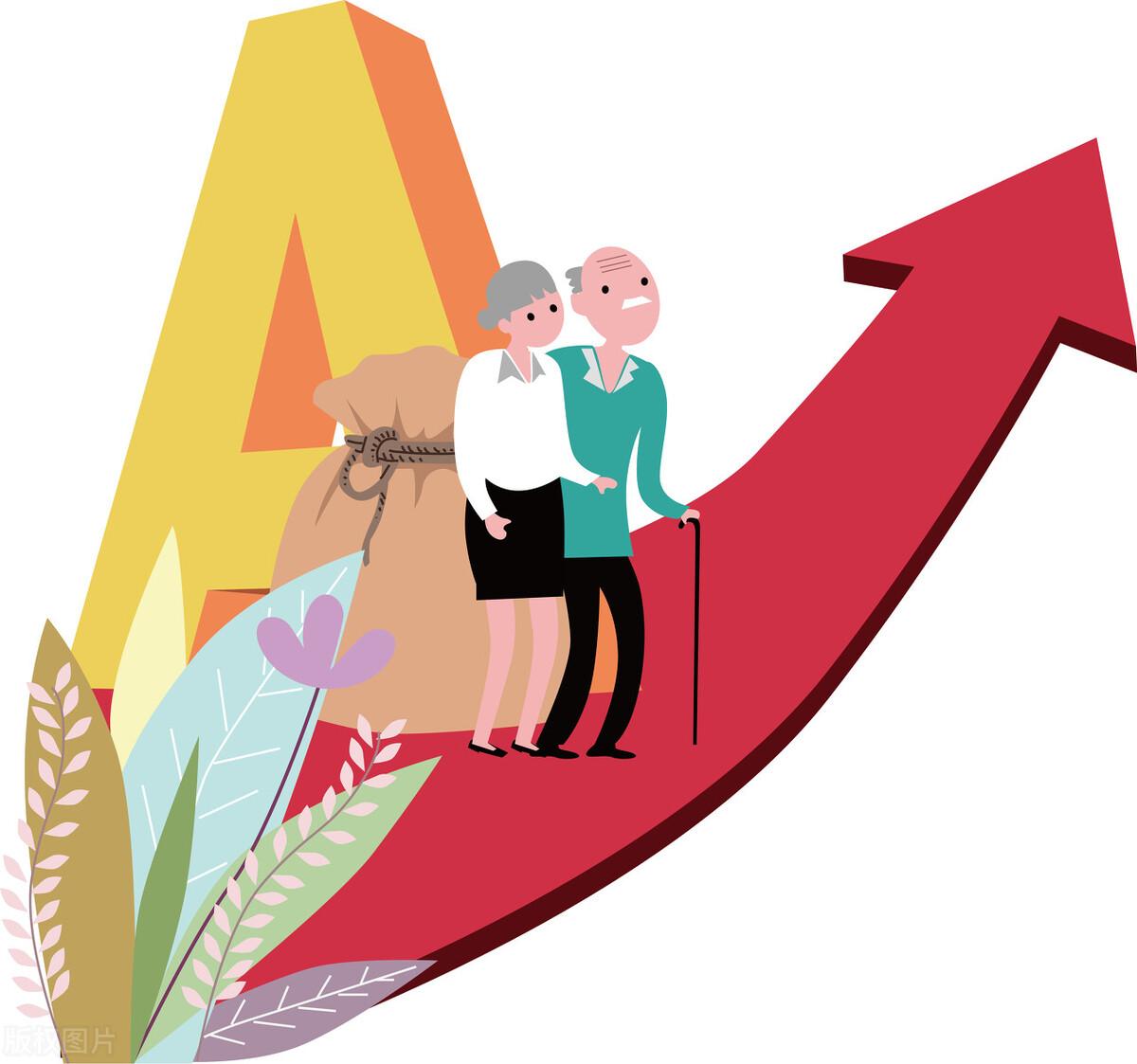 2023养老金上调,涨幅或将是4%~4.5%,(附历年上涨比例)-2o21年养老金上涨