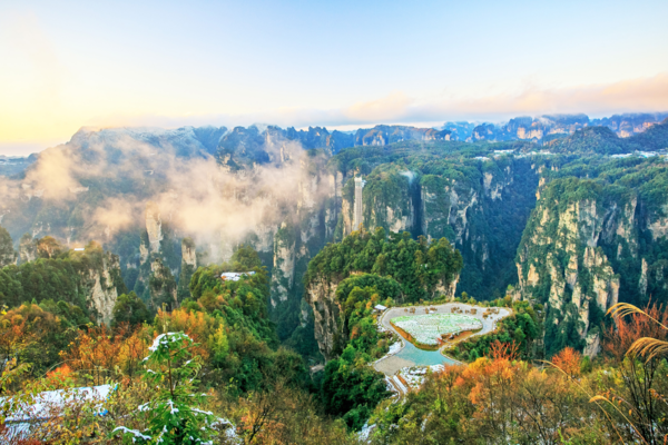 张家界森林公园、凤凰古城三日游、张家界旅游攻略-湖南张家界凤凰古城三日游多少钱一天