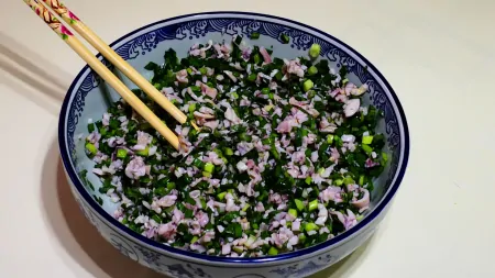 韭菜和它一起包饺子,味道美极了,比三鲜馅更鲜,味精都不用放了(韭菜配什么馅包饺子好吃)