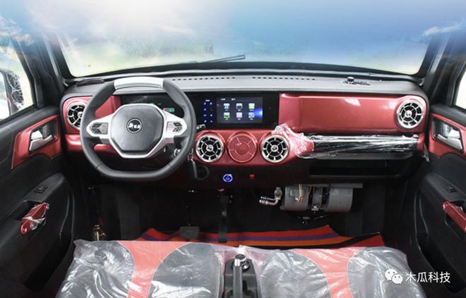 2款新型低速电动四轮车,超大空间,客货两用,实用性很好(2万一3万电动汽车图片及价格鸿日)