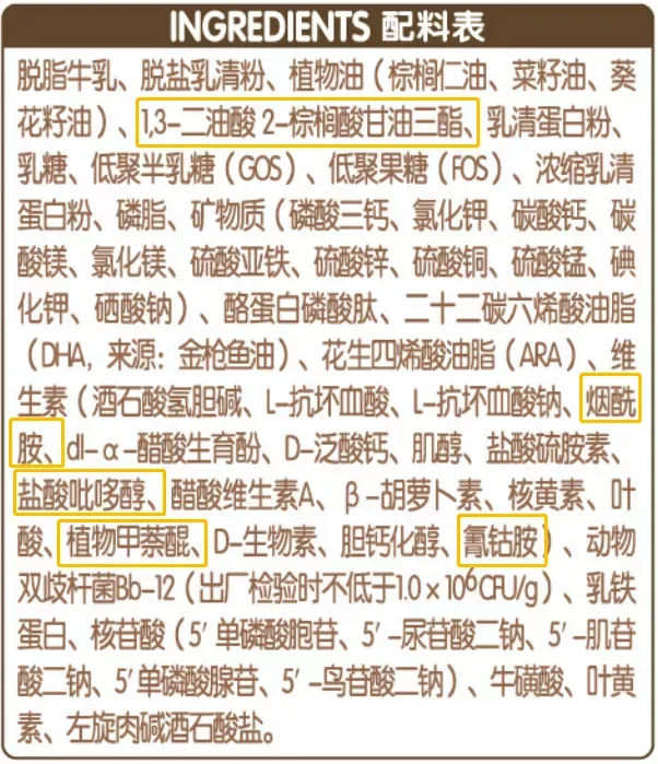 不会选奶粉怎么办?4招教你轻松看懂奶粉配料表!-选奶粉要注意配料表中的哪些成分