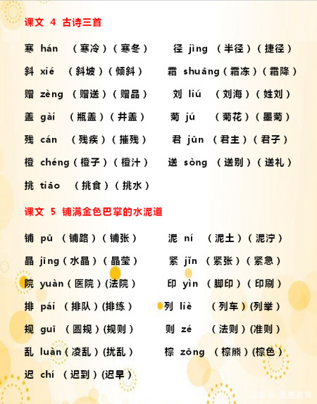 三年级语文田字格生字大全,生字注音、组词,孩子必备辅导资料!-三年级语文生字田字格书写图片