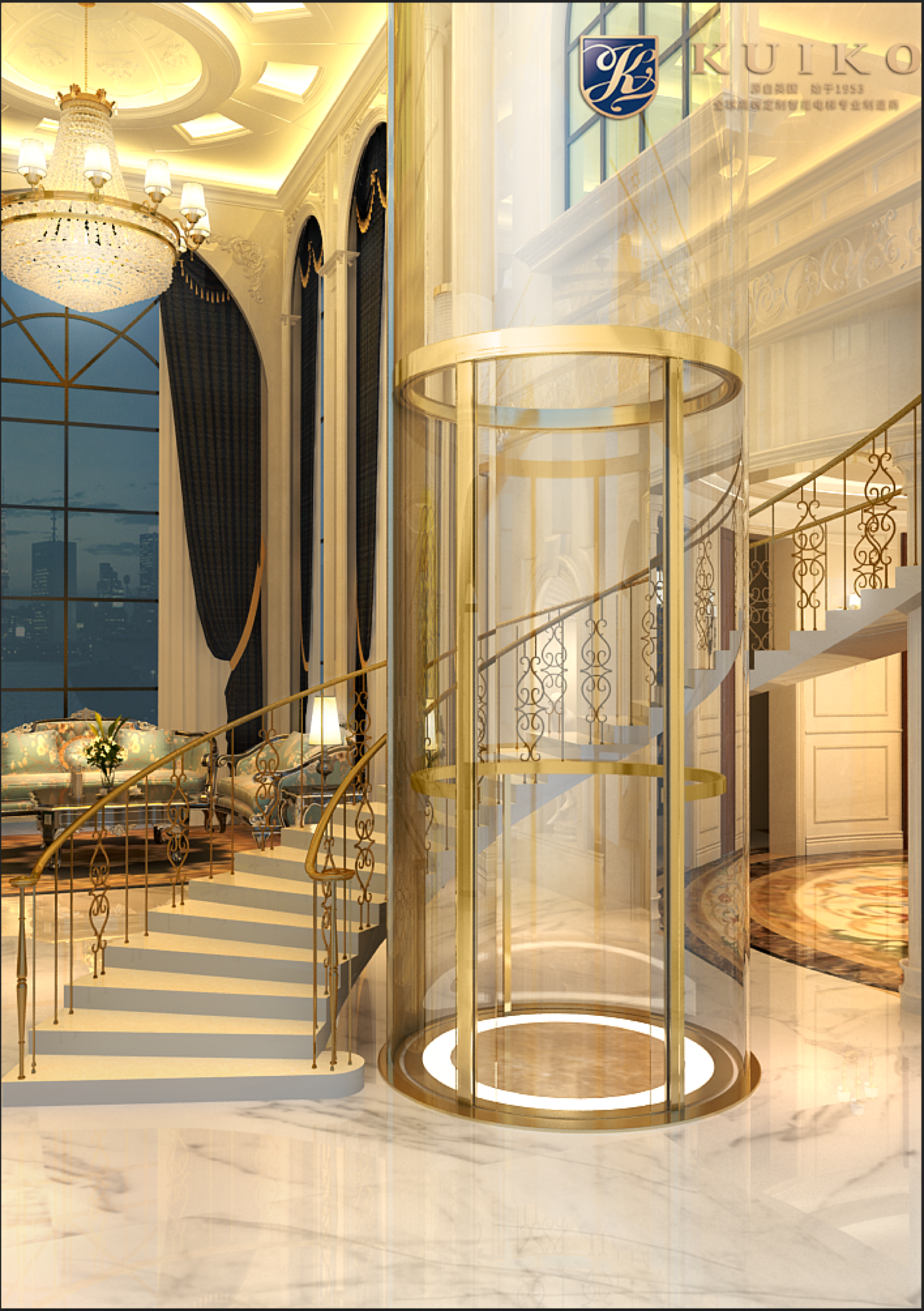 盘点2019全球家用电梯品类别墅电梯最具价值奢侈品品牌-高端家用电梯推荐