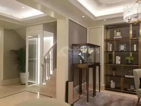 别墅电梯成为解决老年人上下楼难的最佳选择-别墅 户外电梯