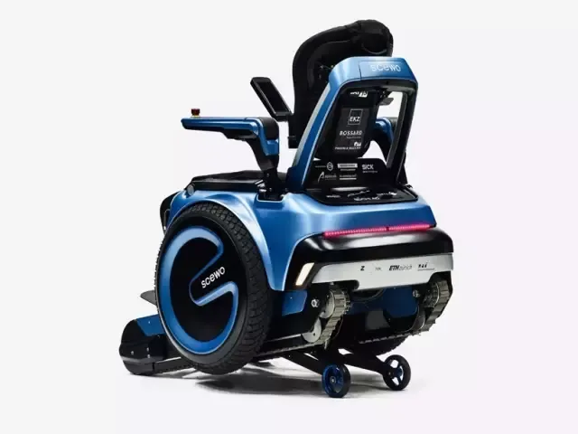 这个能自动爬楼梯的高颜值轮椅,希望能为瘫痪人群达成无障碍生活-自动爬楼梯轮椅视频 在线观看