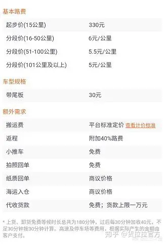 货拉拉怎么收费?-成都货拉拉怎么收费
