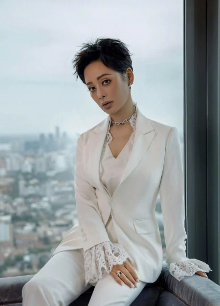 宁静50岁体重控制在两位数,坦言减肥其实也没有那么难-宁静暴瘦