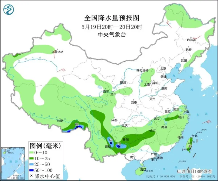 贵州云南广西等地有明显降水 青藏高原地区多降水(云贵高原降水集中在哪个季节出现)