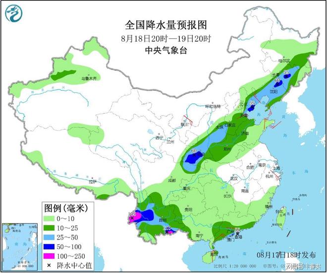 确定了!西南暴雨持续,北方将迎大范围降雨,18~20号,天气预报(西南地区气象灾害)