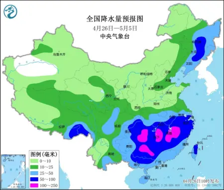 中央气象台:未来10天北方地区气温有起伏 江南华南多降雨天气(北方未来十天天气)