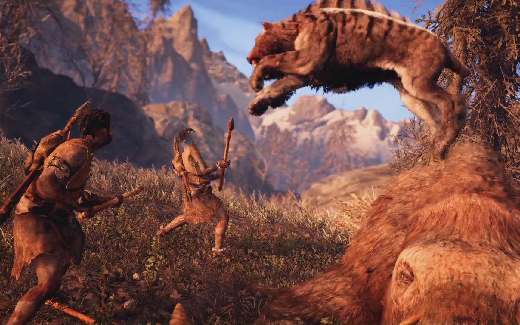 智人只有木棒和石头,如何能早早消灭比老虎更凶猛的剑齿虎?(剑齿虎如果没有灭绝)