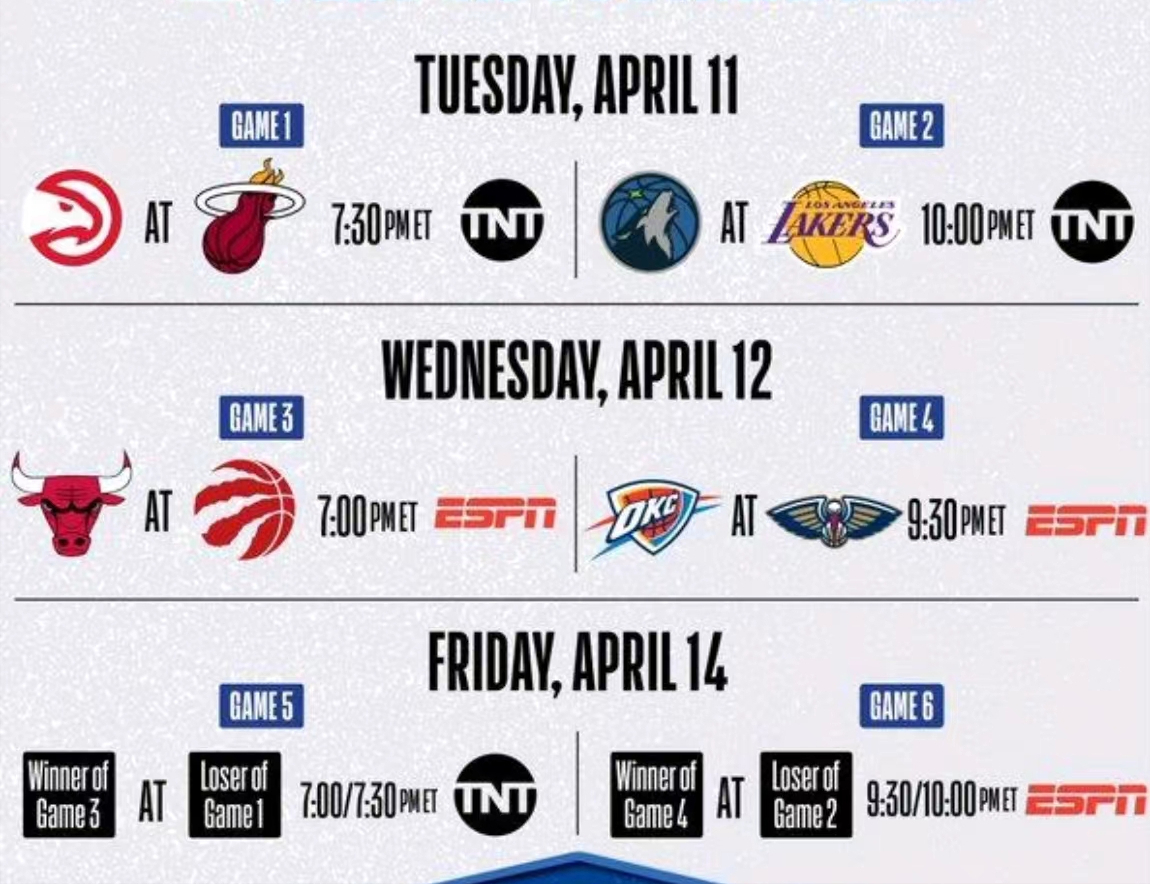 2023年NBA季后赛时间表(含总决赛时间)-二零二一年nba季后赛