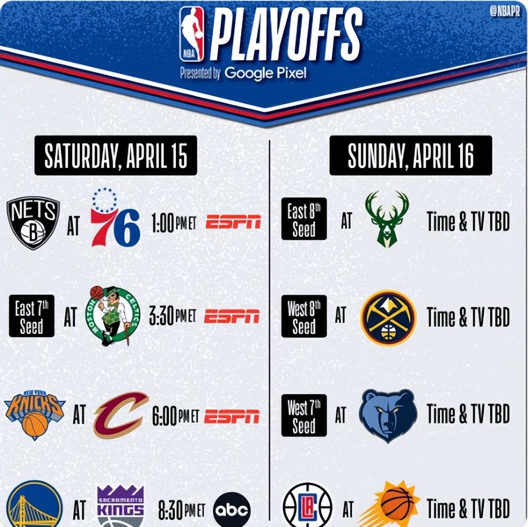 球迷必看!2023年NBA季后赛赛程公布!-2821年nba季后赛