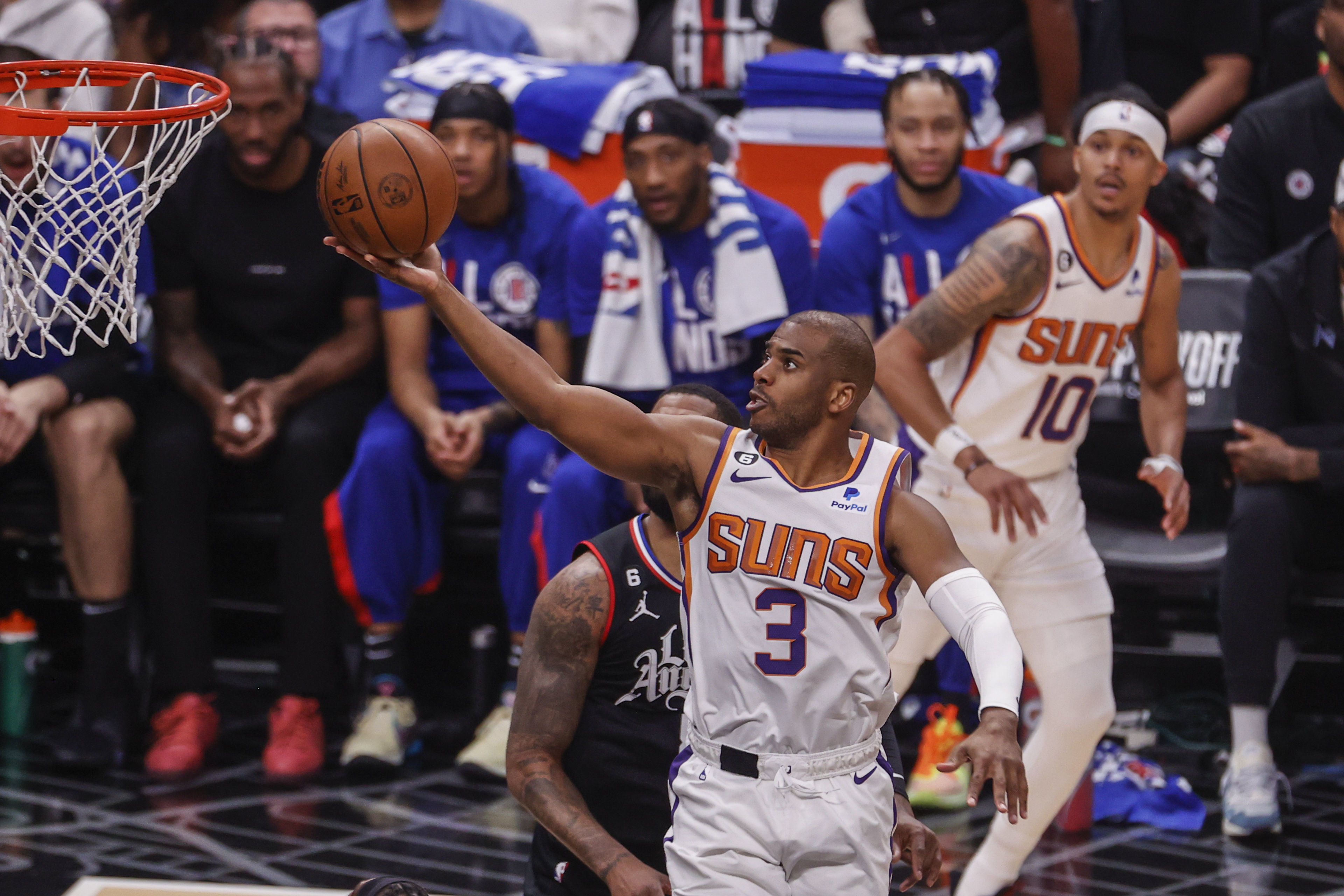 篮球——NBA季后赛:太阳胜快船(2)-2021.6.25太阳vs快船